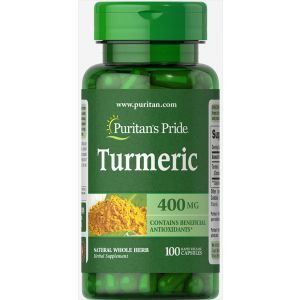 Куркумин,Turmeric, Puritan's Pride, 400 мг, 00 капсул