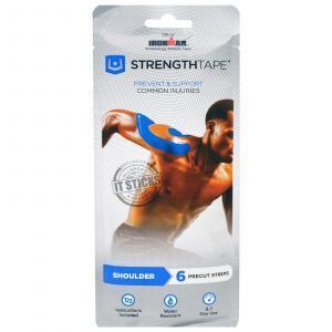 Strengthtape, Kinesiology Tape Kit, Shoulder, 6 Precut Strips