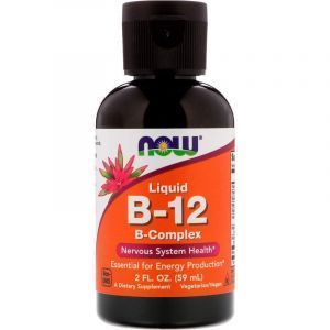 Витамин В12 комплекс жидкий, Liquid B-12, Now Foods, 60 мл (Default)