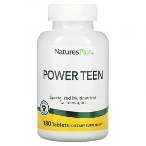 Витамины для подростков, Power Teen, Nature's Plus, 180 таблеток