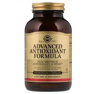 Антиоксидантный комплекс, Advanced Antioxidant Formula, Solgar, 120 капсул (Default)