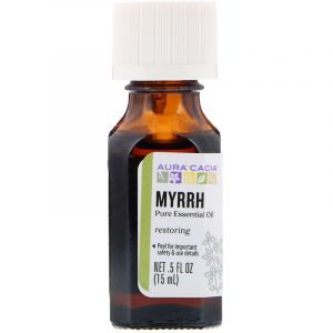 Эфирное масло мирры (Myrrh), Aura Cacia, 100% чистое, 15 мл (Default)