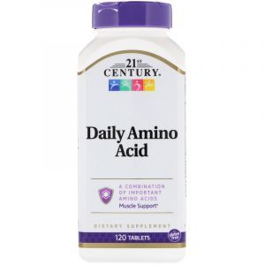 Комплекс аминокислот, Daily Amino Acid, 21st Century, 120 таб. (Default)