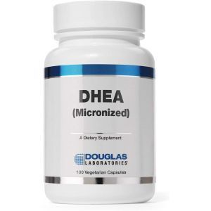 ДГЭА, поддержка иммунитета, мозга, костей, обмена веществ и СМТ, DHEA, Douglas Laboratories, 50 мг, 100 капсул