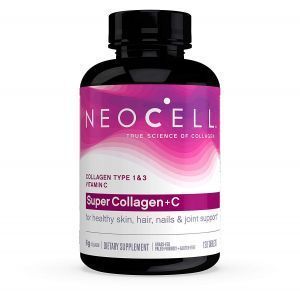 Super kolagenas, 1 ir 3 tipai, kolagenas + C, Neocell, 6000 mg, 120 tablečių
