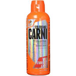 L-карнитин, жиросжигатель, Carni, Extrifit, 120000 мг, вкус земляники и мяты, 1000 мл
