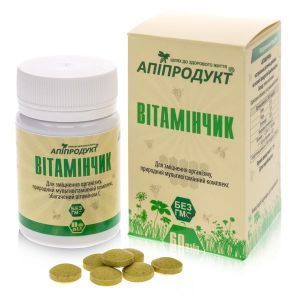 Vitaminchik, Vitaminas, Apiprodukt, 60 tablečių.