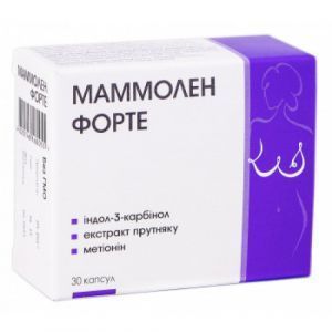Маммолен Форте, женское здоровье, Nutrimed, 400 мг, 30 капсул