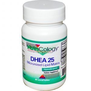 Дегидроэпиандростерон, DHEA 25, Nutricology, 60 таблеток 
