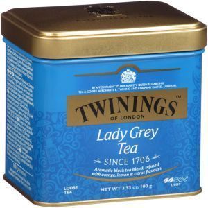 Чай «Леди Грей», Lady Grey Loose Tea, Twinings, заварной, 100 г