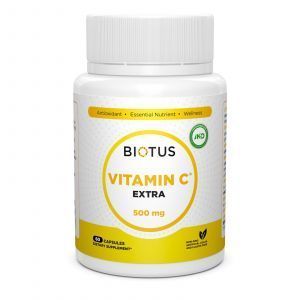 Vitaminas C extra, Extra C, Biotus, 500 mg, 60 kapsulių