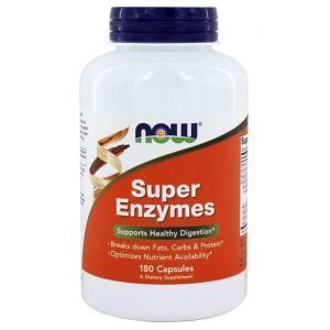 Пищеварительные ферменты, Super Enzymes, Now Foods, 180 капс