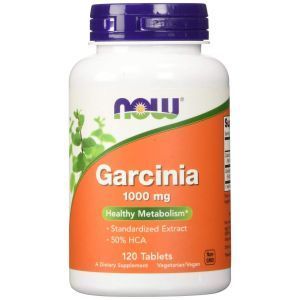 Garcinia, Now Foods, 1000 mg, 120 tablečių