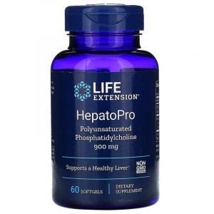 Фосфатидилхолин, Hepatopro, Life Extension, 900 мг, 60 ка
