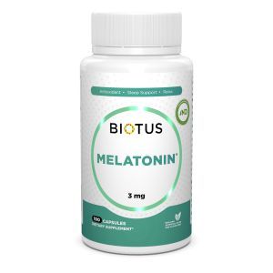 Melatoninas, Melatoninas, Biotus, 3 mg, 100 kapsulių