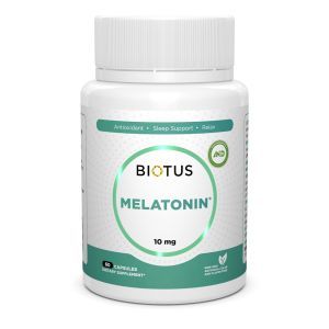 Melatoninas, Melatoninas, Biotus, 10 mg, 60 kapsulių