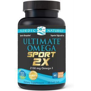 Омега 2X спорт, Ultimate Omega 2X Sport, Nordic Naturals, 2150 мг, 60 капсул