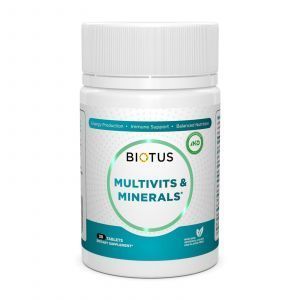 Multivitaminai ir mineralai, Biotus, 30 tablečių