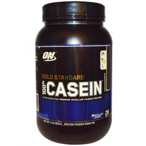 Казеиновый протеин (Gold Standar Casein), Optimum Nutrition, 909 г 