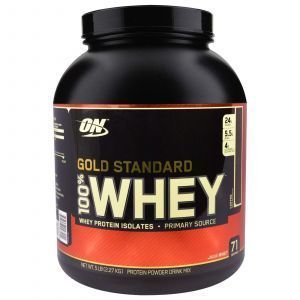 Сывороточный протеин вкус кофе, (Gold Standard Whey),Optimum Nutrition, 909г 