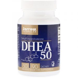 Дегидроэпиандростерон, DHEA 50, Jarrow Formulas, 50 мг, 90 капсул
