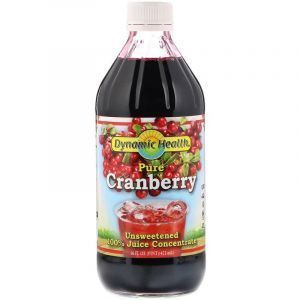 Клюквенный концентрат, Cranberry Juice, Dynamic Health, жидкий, 473 мл