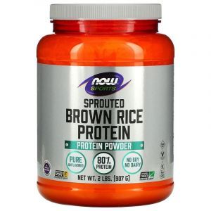 Протеин бурого риса, Now Foods, 907 гр