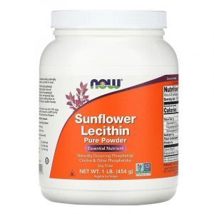 Подсолнечный лецитин, Sunflower Lecithin, Now Foods, 454