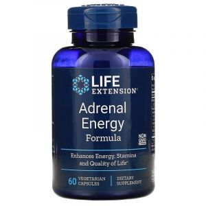 Надпочечники, энергетическая формула, Adrenal Energy, Life Extension, 60 кап. (Default)