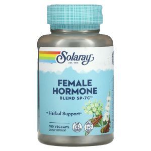 Смесь женских гормонов, Female Hormone Blend SP-7C, Solaray, 180 капсул