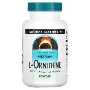 L-орнитин, Source Naturals, 100 г.
