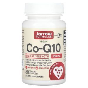 Коэнзим Q10 (Co-Q10), Jarrow Formulas, 100 мг, 60 капсул