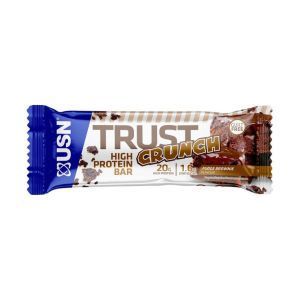 Протеиновый батончик, Trust Crunch Bar, USN, брауни с помадкой, 1 шт (60 г)
