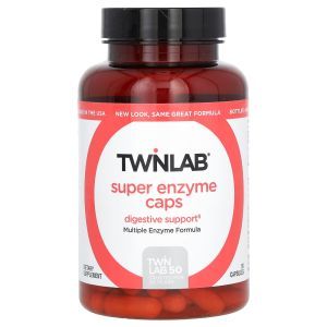 Супер энзимы, Super Enzyme, Twinlab, 50 капсул
