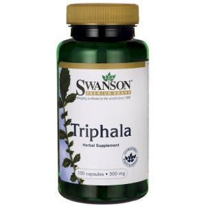 Трифала, Triphala, Swanson, 500 мг, 100 капсул
